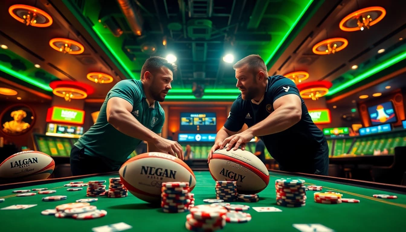 Parier sur rugby paris sportif dans les casinos : Guide essentiel