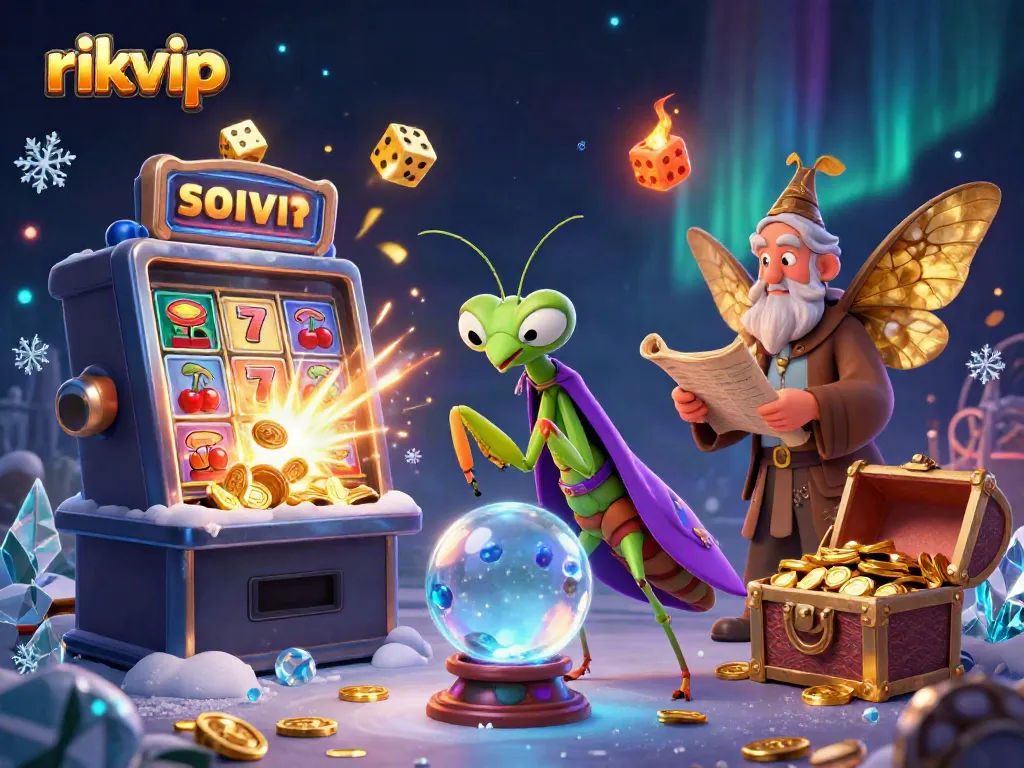 Experience exciting gameplay with rikvip in a vibrant casino world illustrated with captivating characters and dynamic elements.