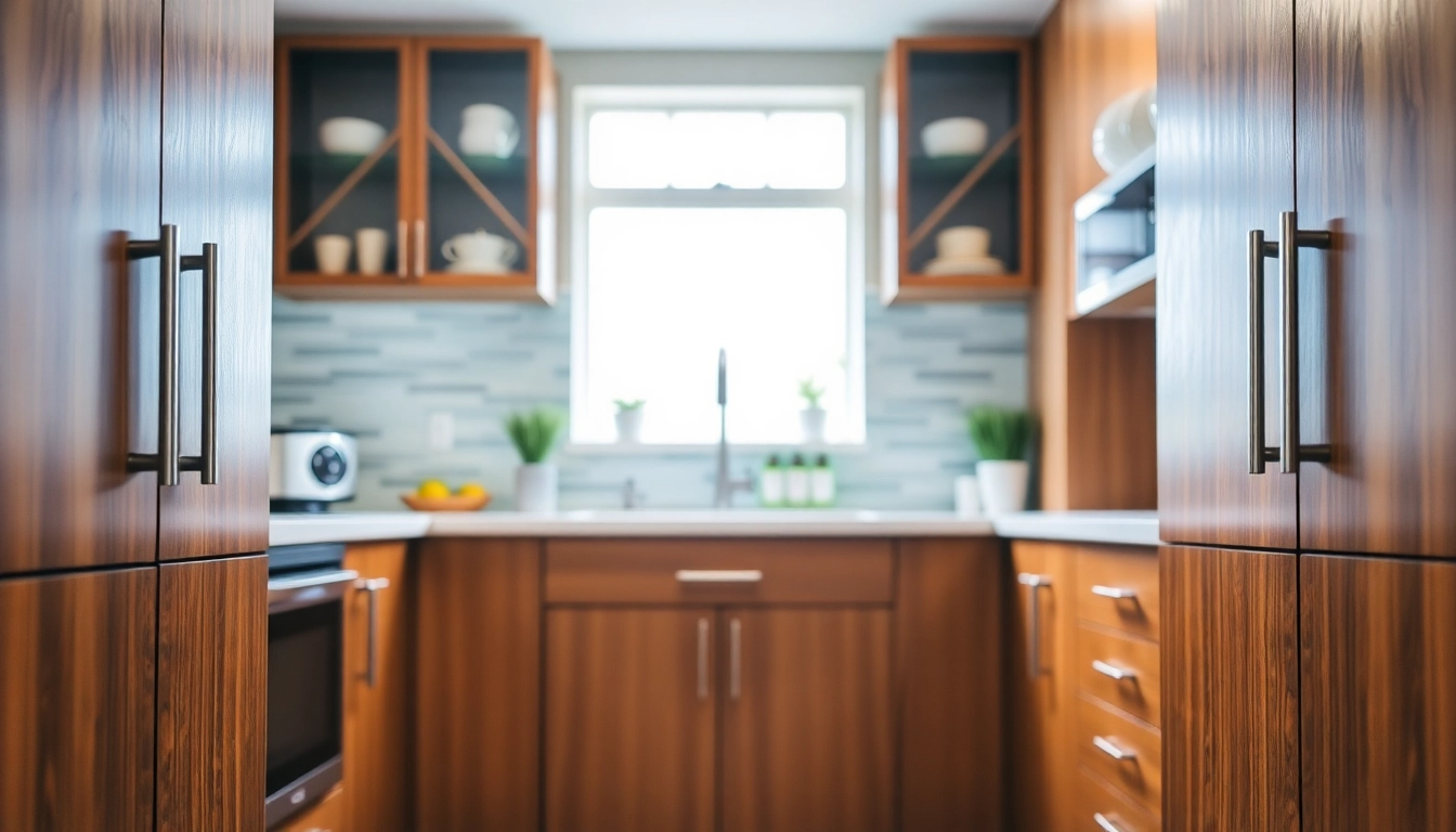 Revitalize your space with Cabinet Refacing Clearwater FL, showcasing sleek new kitchen designs.