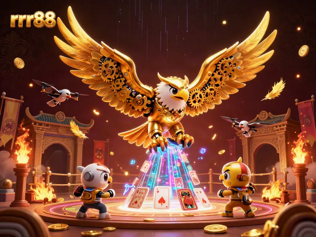Experience thrilling moments at rrr88, diving into a vibrant 3D casino adventure.
