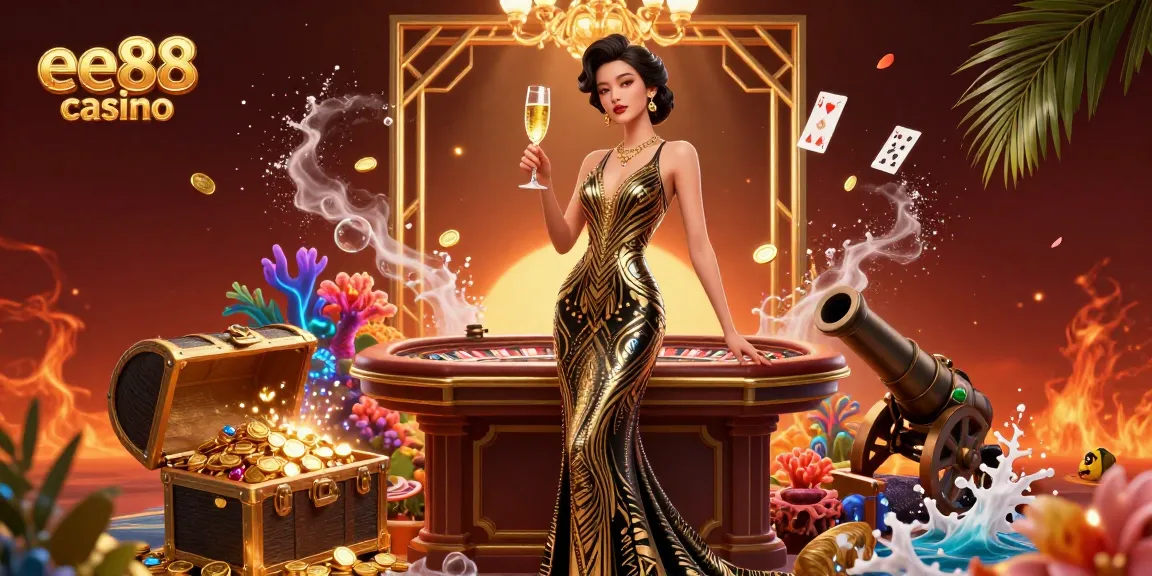 Engage in thrilling gameplay with ee88 casino featuring glamorous visuals and vibrant casino elements.