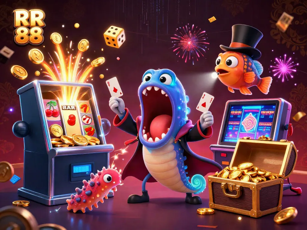Experience exciting gameplay at RR 88 with colorful slots, jackpot elements, and enchanting casino magic.