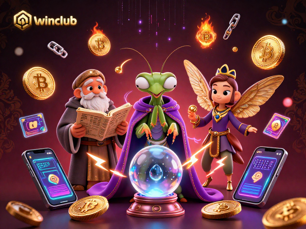 Iwinclub showcases a captivating 3D casino scene with fortune teller and ancient elements.