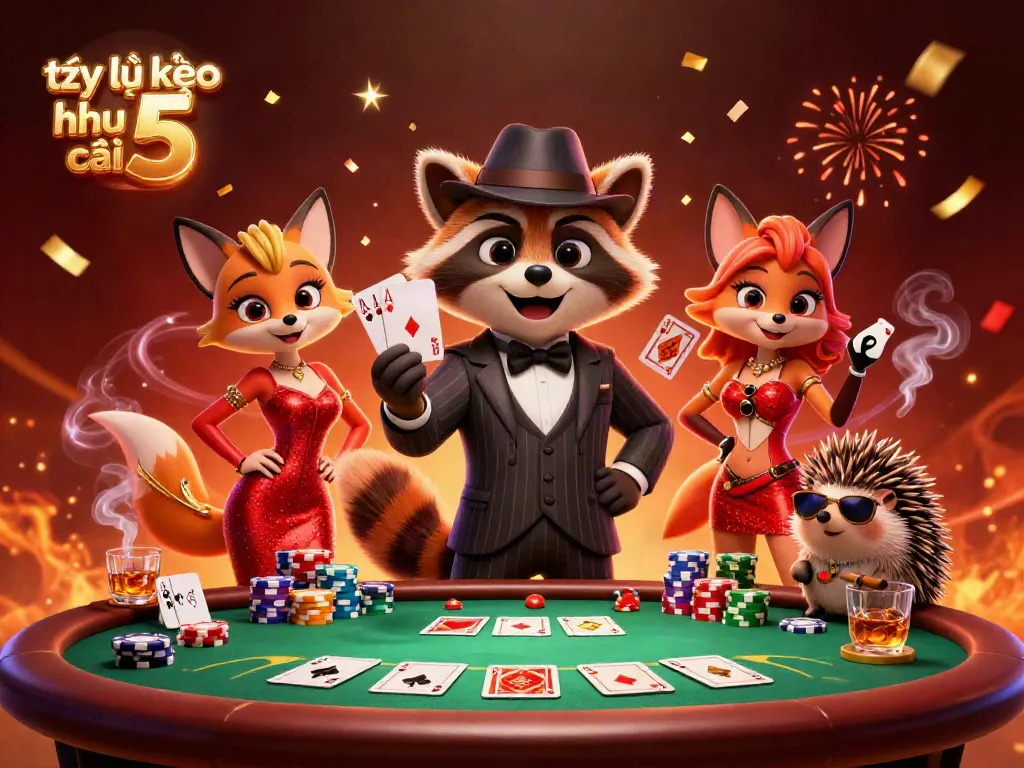 Engage with exciting betting insights at tỷ lệ kèo nhà cái 5 featuring dynamic casino atmosphere and charming characters.