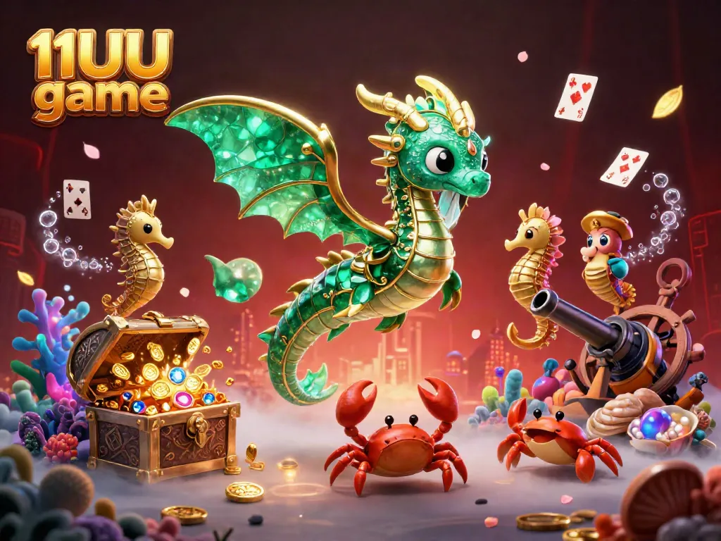 Experience the thrill of 11UU game with vibrant underwater scenes and dynamic action elements