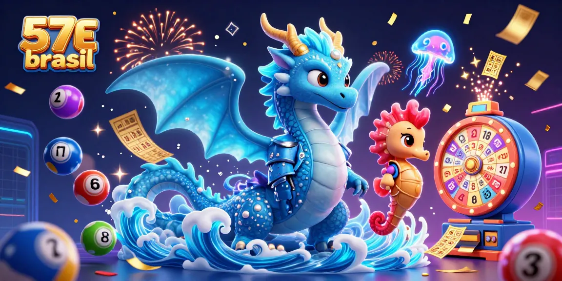 Experience thrilling wins with the vibrant 57E brasil 3D casino scene featuring dynamic lottery games.